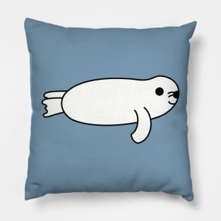 Cute Kawaii Harp Seal Pillow