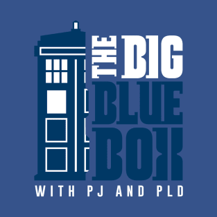 Big Blue Box Transparent T-Shirt