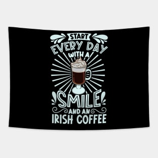 Smile with Irish Coffee Tapestry