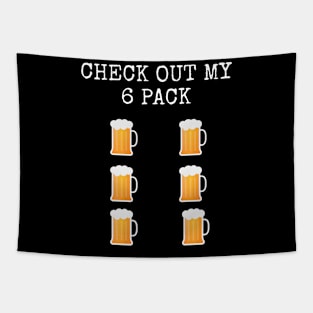 Check out my 6 pack beer T shirt. Tapestry