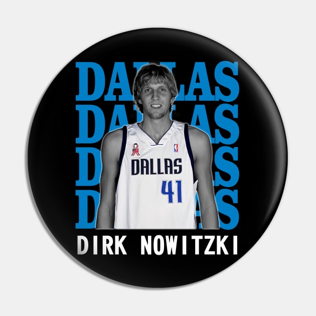 Dallas Mavericks Dirk Nowitzki 41 Pin by Thejockandnerd