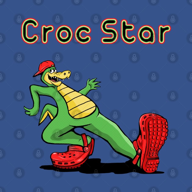 (Party like a) Croc-star by FanboyMuseum