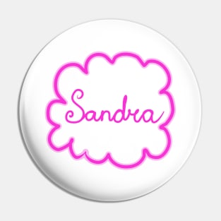 Sandra. Female name. Pin