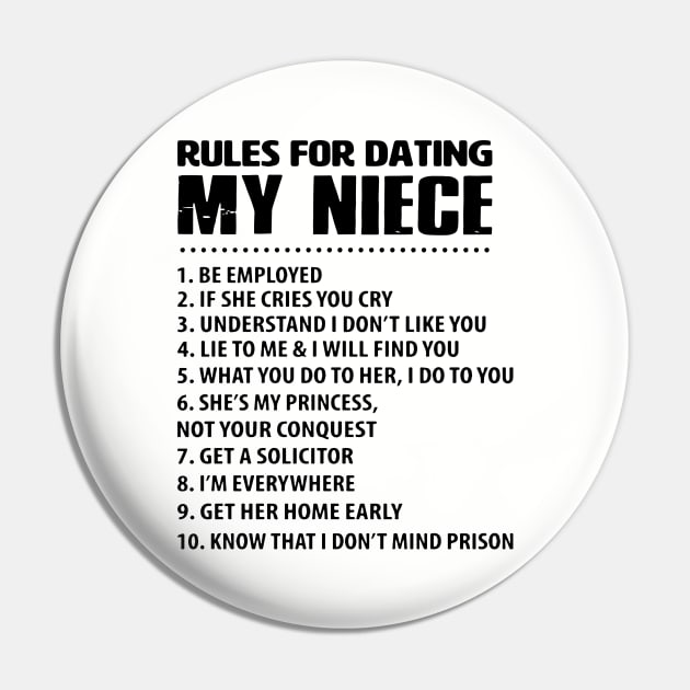 Rules For Dating My Niece Be Employed If She Cries You Cry Understand Idont Like You Lie To Me Nad I Will Find You Get Her Home Early Know That I Dont Mind Prison Daughter Pin by erbedingsanchez