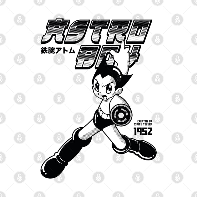 Vintage astro boy by redwane