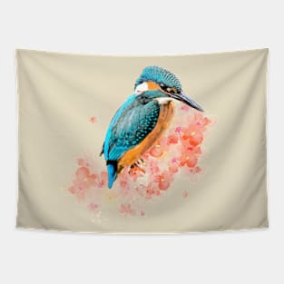 Colorful Kingfisher Tapestry