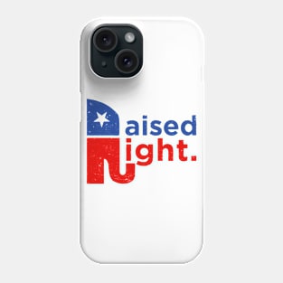 Raised Right Trump 2020 Elephant Phone Case