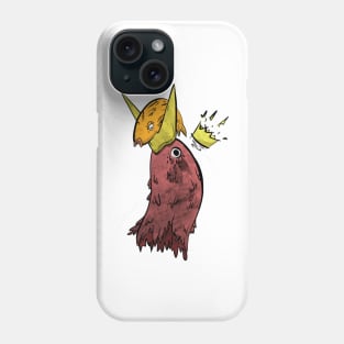 King Caught Fish Animal Bright Tattoo Character Phone Case