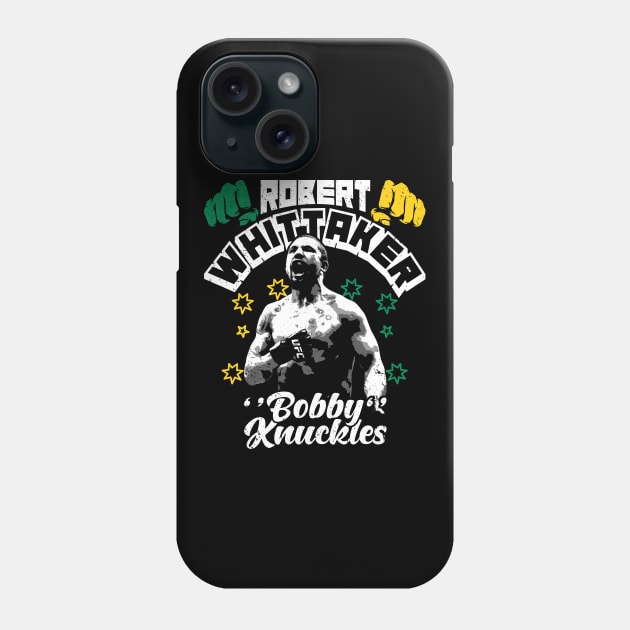 Robert ''Bobby Knuckles'' Whittaker Phone Case by MMAMerch