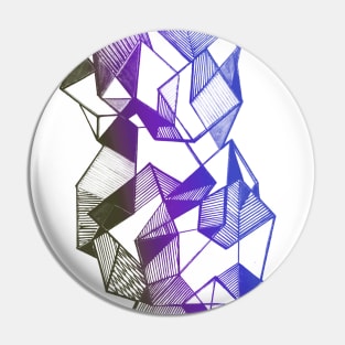 Geometric triangles art abstract Pin