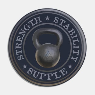 Strength, stability, supple Pin