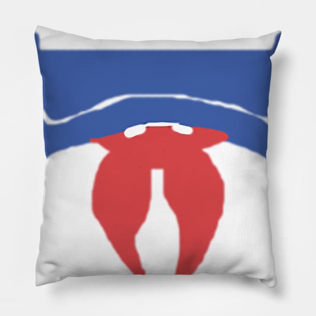 Stay Puft Pillow by BadDrawnStuff