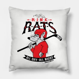 Rink Rats Hockey Pillow