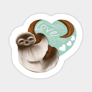 Sloth Love Magnet