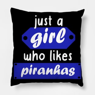 Piranha Fan Buy Aquarium Pacific Girls Women Pillow