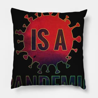 Capitalism Is A Pandemic 2 Pillow