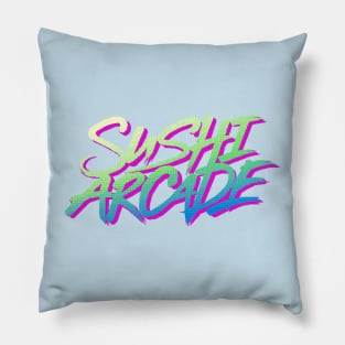 SUSHI ARCADE - SPLASHWAVE Pillow