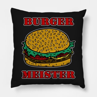 Burger Meister #2 Pillow