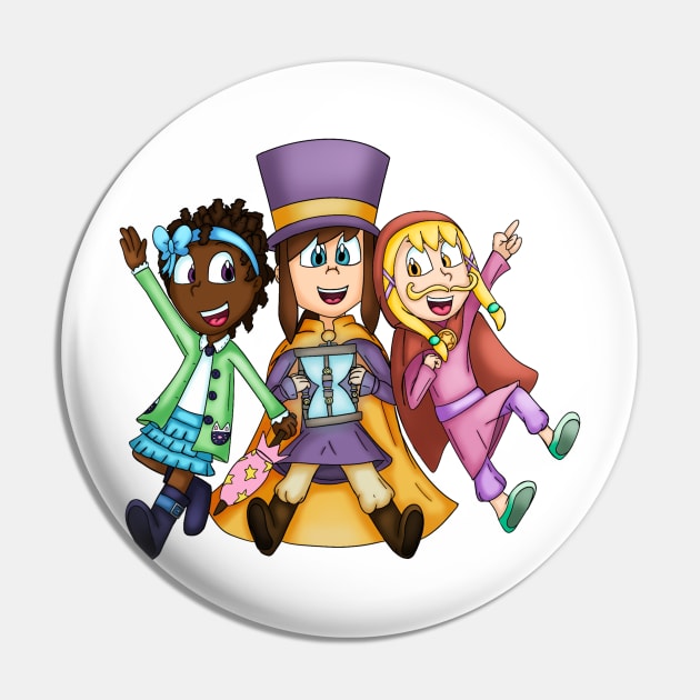 A Hat in Time Kids Pin by CaptainShivers