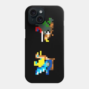 Joust 8-Bit Faceoff Phone Case