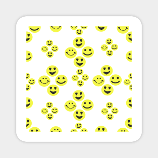 Happy face, smiley face emotions Magnet