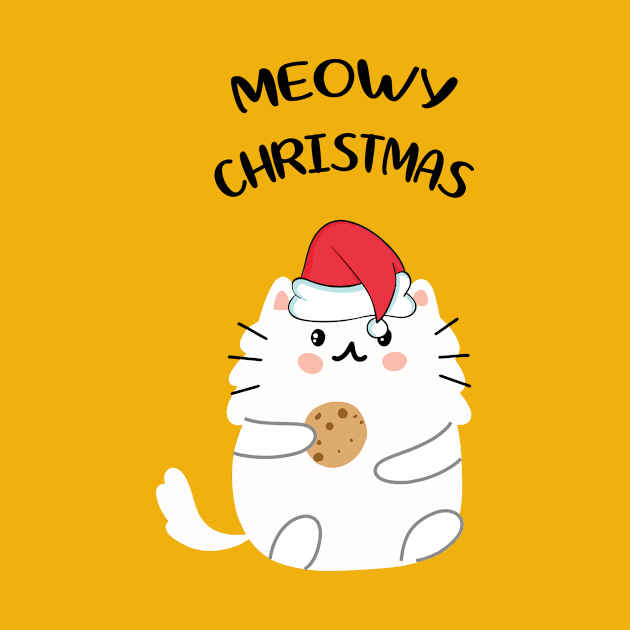 Meowy Christmas by Dizzyland