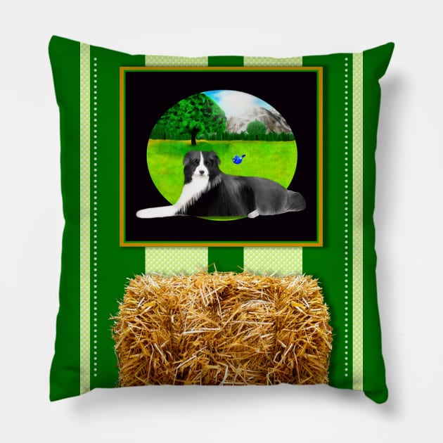 Farm Life Pillow by KC Morcom aka KCM Gems n Bling aka KCM Inspirations