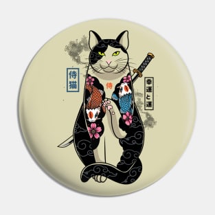 Yakuza Cat Pin