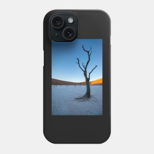 Tree on the salt pan. Phone Case