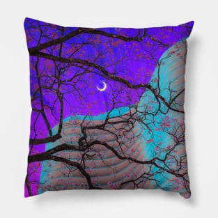 Trippy blosson Pillow