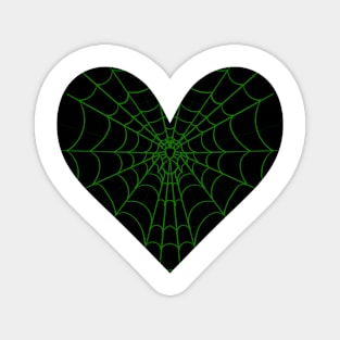 Spider Web Heart V7 Magnet