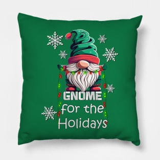 Christmas Gnomes, Funny Cute Gnome For The Holidays Pillow