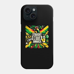 Straight Outta Jamaica Phone Case