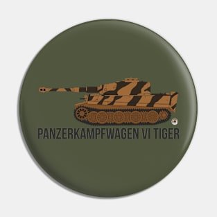 Panzerkampfwagen VI TIGER tank Pin