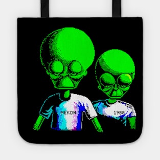 The Mekon Aliens 8 bit Art Tote