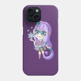 Snowflake Girl Phone Case