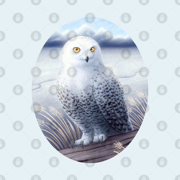 Snowy Owl by DoomedDreamer