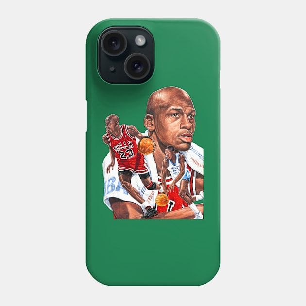 art michael jordan Phone Case by iritaliashemat