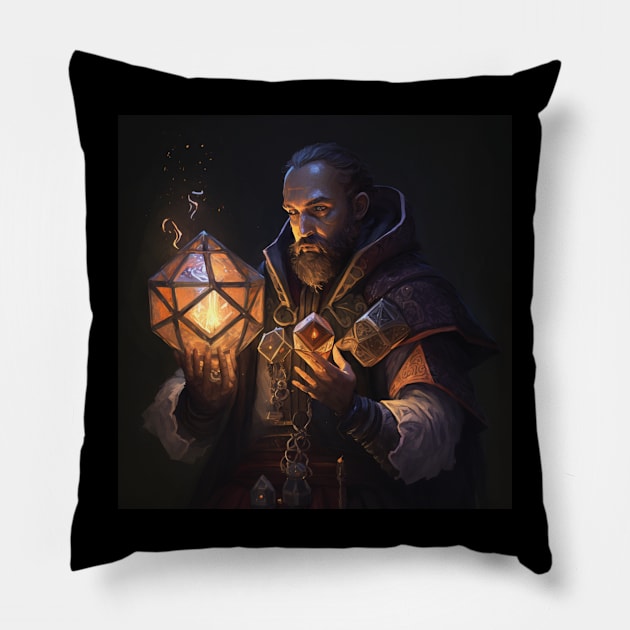 cleric Pillow by Trontee