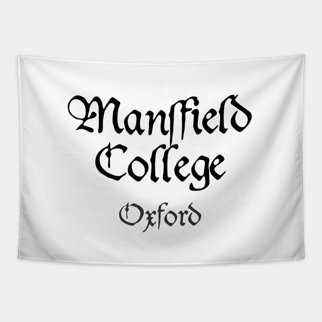 Oxford Mansfield College Medieval University Tapestry by RetroGeek