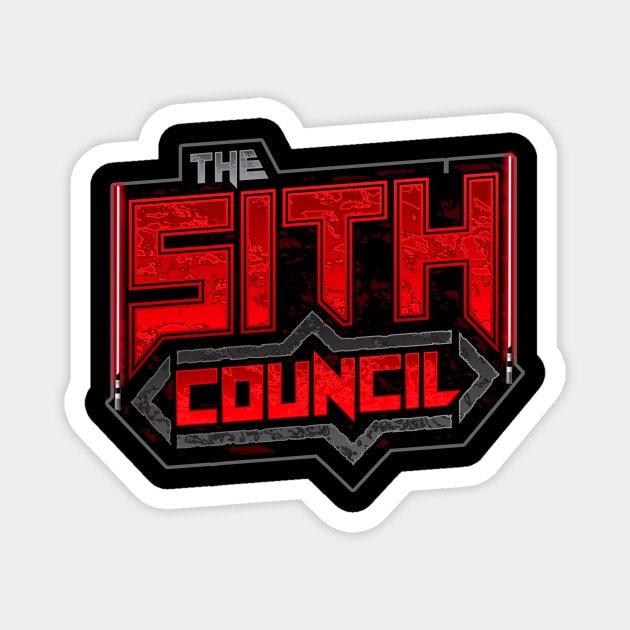 Sith Council design (Lazer sword edition) Magnet by The Big Thing (KH Channel)