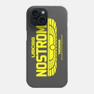 WeyLand -Yutani Nostromo yellow logo Phone Case