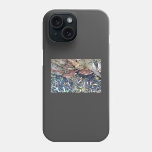 Mushrooms in the forest Phone Case