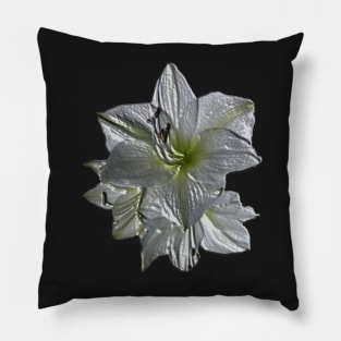 Metallic flower Pillow