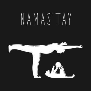 Namas’tay cat yoga T-Shirt