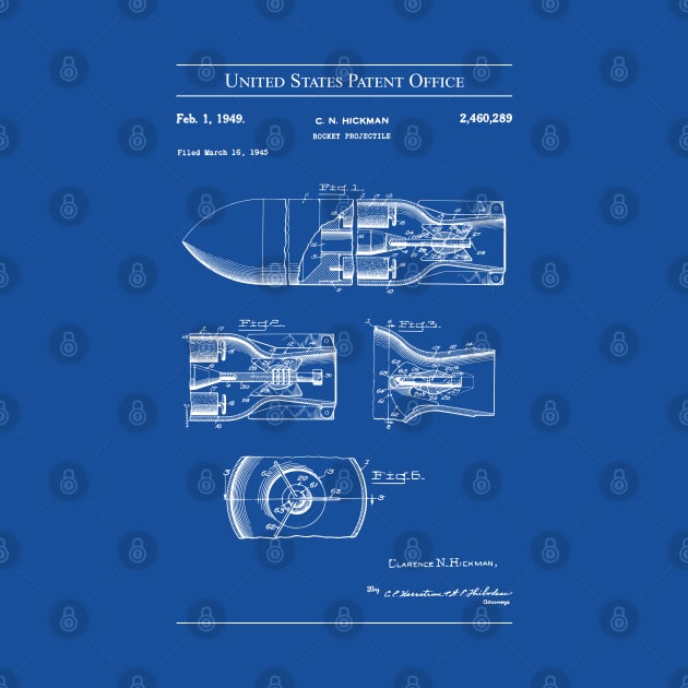 US Patent - Rocket Projectile by Taylor'd Designs