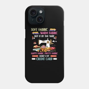 Ny Quilting Sewing Needle Sayings Sewer Quilter Quilt Phone Case