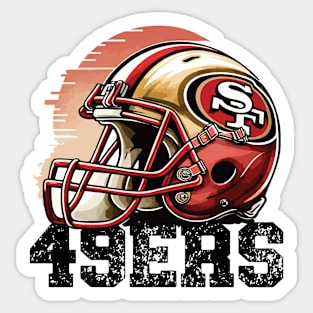 SAN FRANCISCO 49ER STICKERS LOT 0F 4