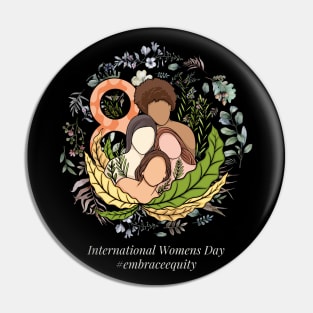 international women's day 2023 embrace equity 2023 Pin