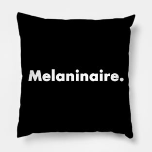 Melaninaire black lives matter gift 2022 Pillow